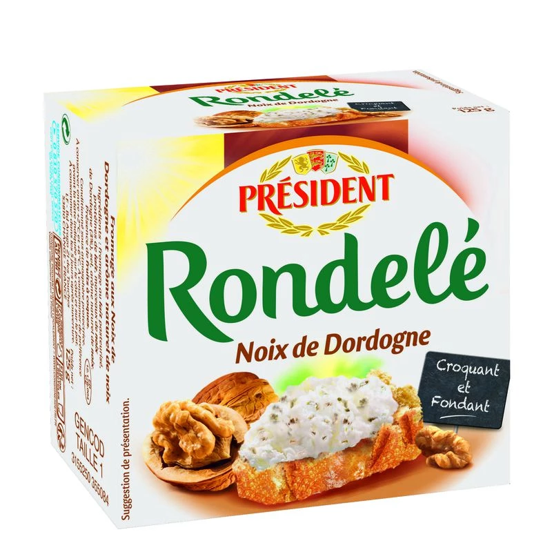 Rondele Noix 34%mg 125g