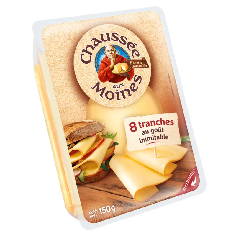 Phô mai cắt lát 150G - CHAUSSÉE AUX MOINES