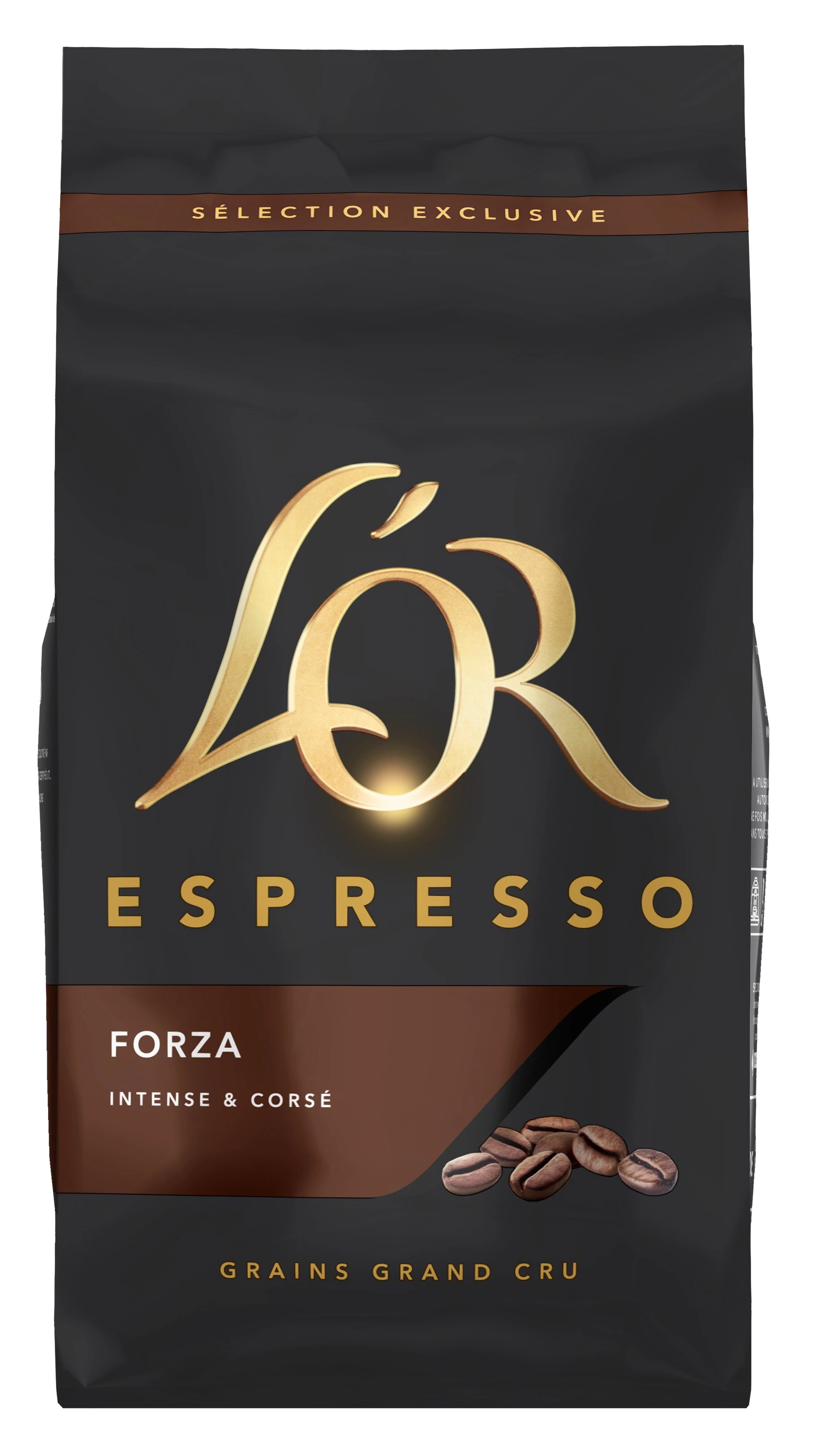 Caffè Forza in grani 500g - L'OR