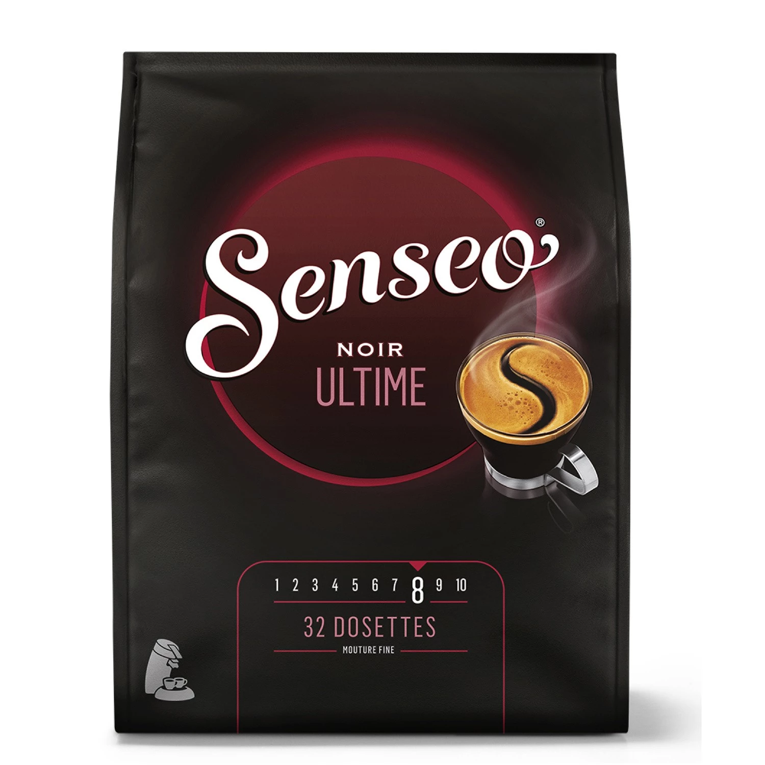 Café noir ultime x32 dosettes 222g - SENSEO