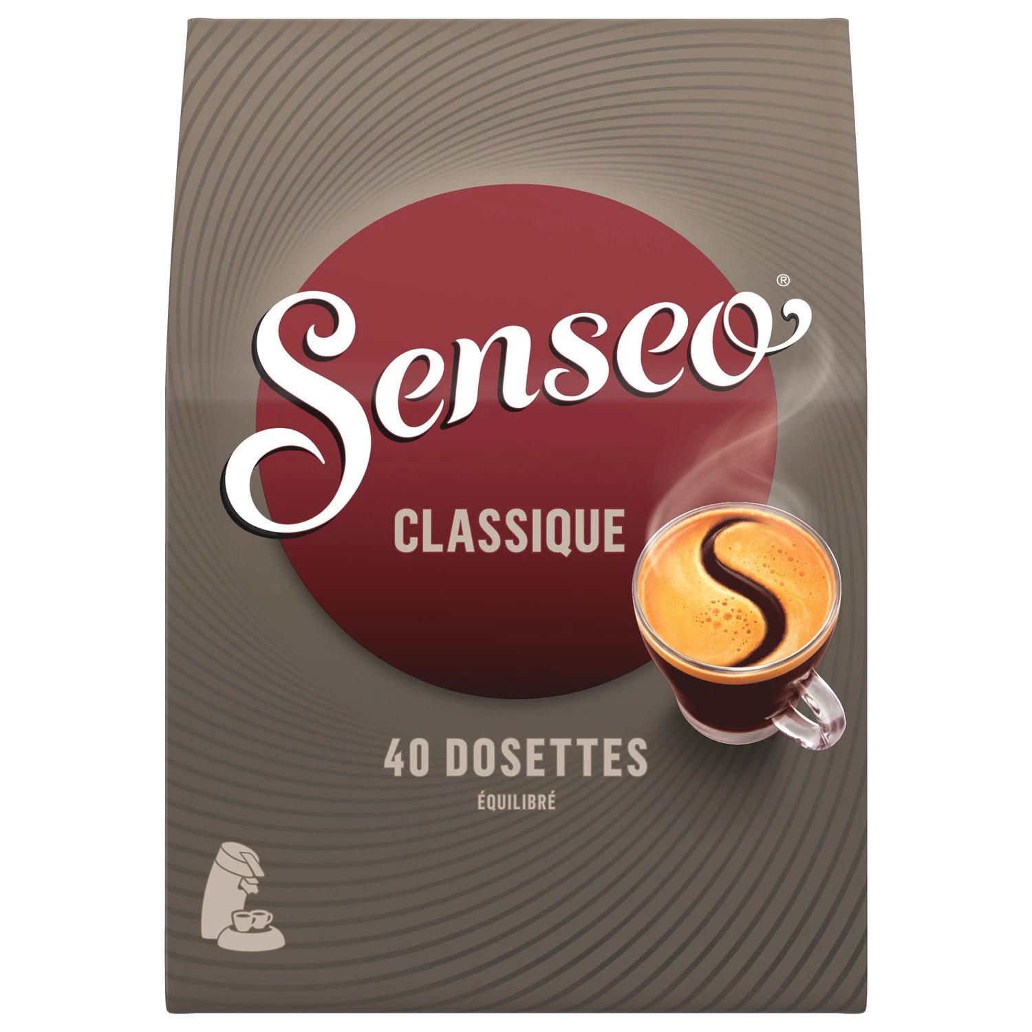 Klassischer Kaffee X40 Pads - SENSEO