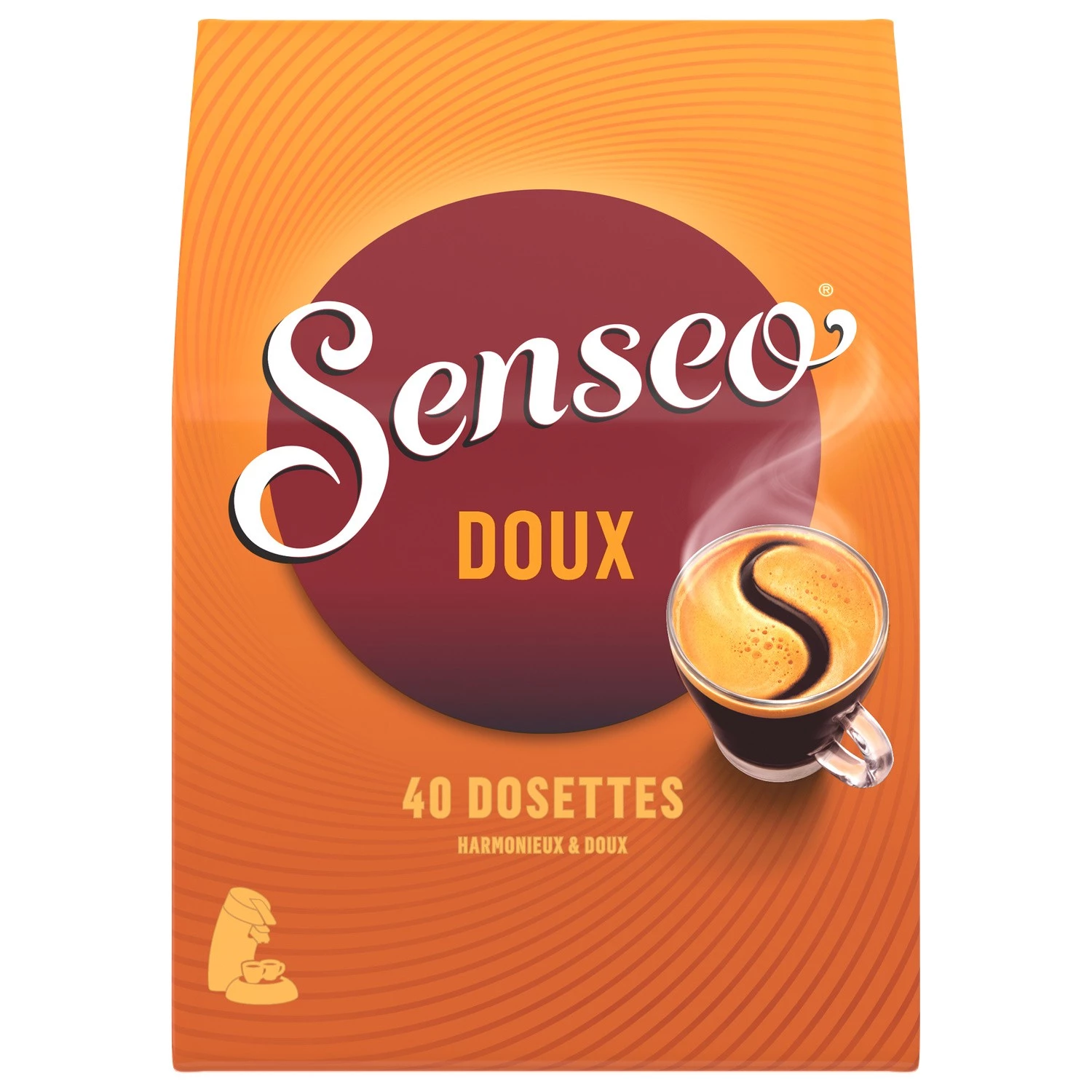 Café Doce X40 Vagens 277g - SENSEO