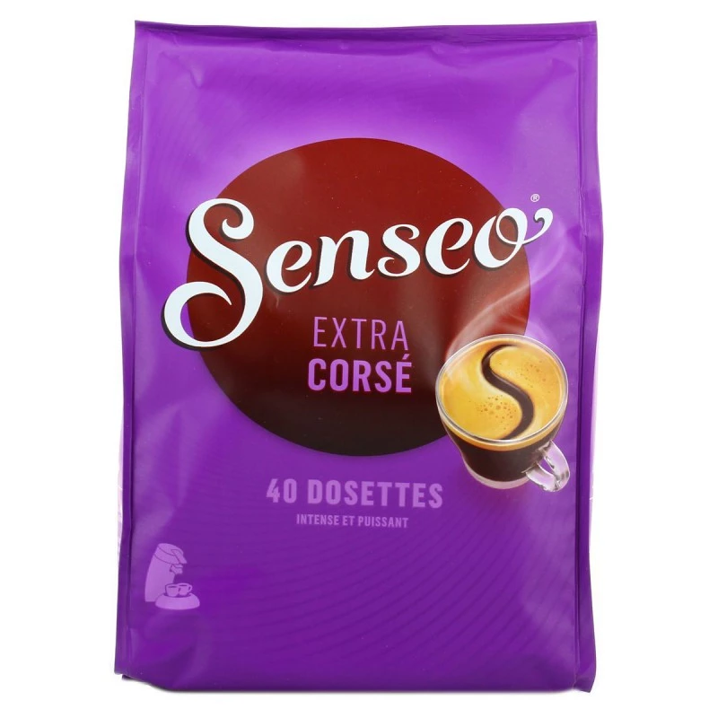 Café extra forte x40 cápsulas 277g - SENSEO