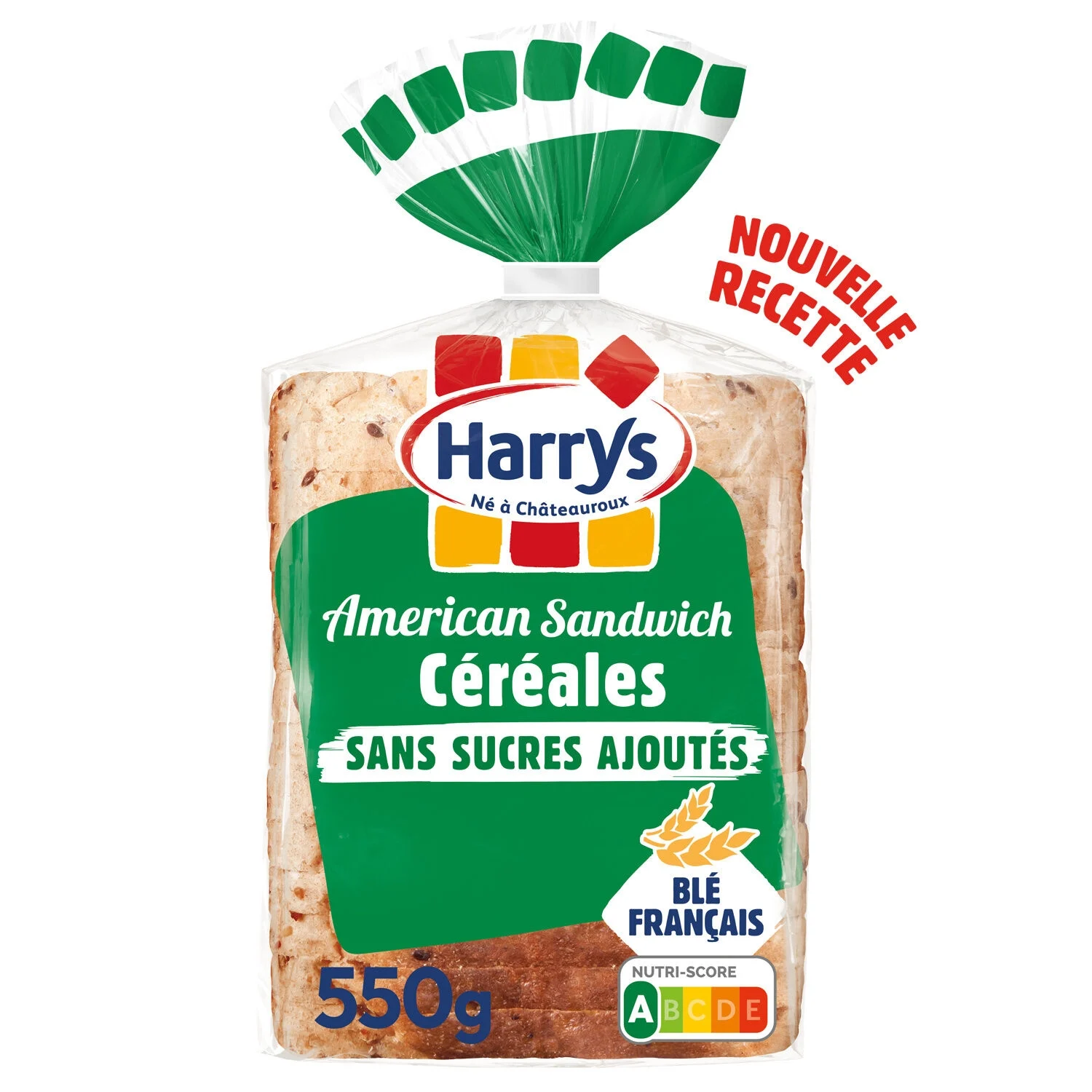 Shadow bread American sandwich 7 cereals without added sugars without additives 550g - Harrys