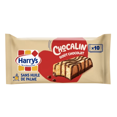 Soft Cocoa And Chocalin Chocolate Cakes Without Palm Oil X10 -harrys - HARRY'S