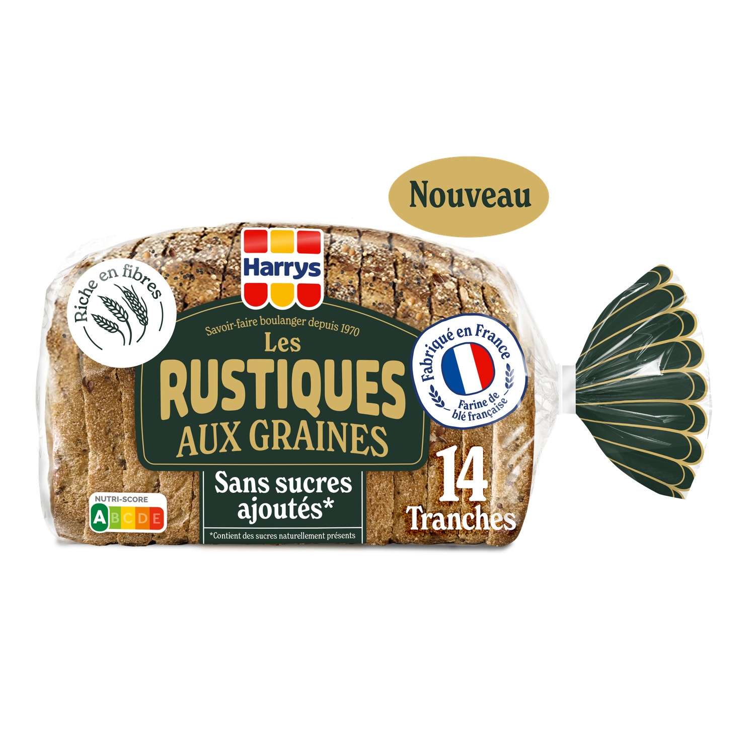 450g Rustique 5 Graines Harrys