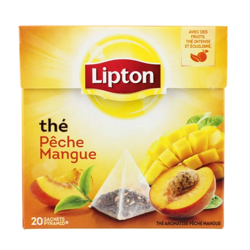 Peach mango tea x20 36g - LIPTON