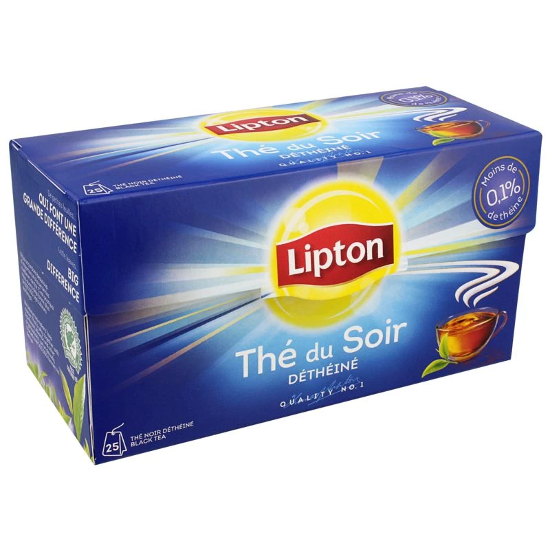 Thé du soir déthéiné x25 50g - LIPTON