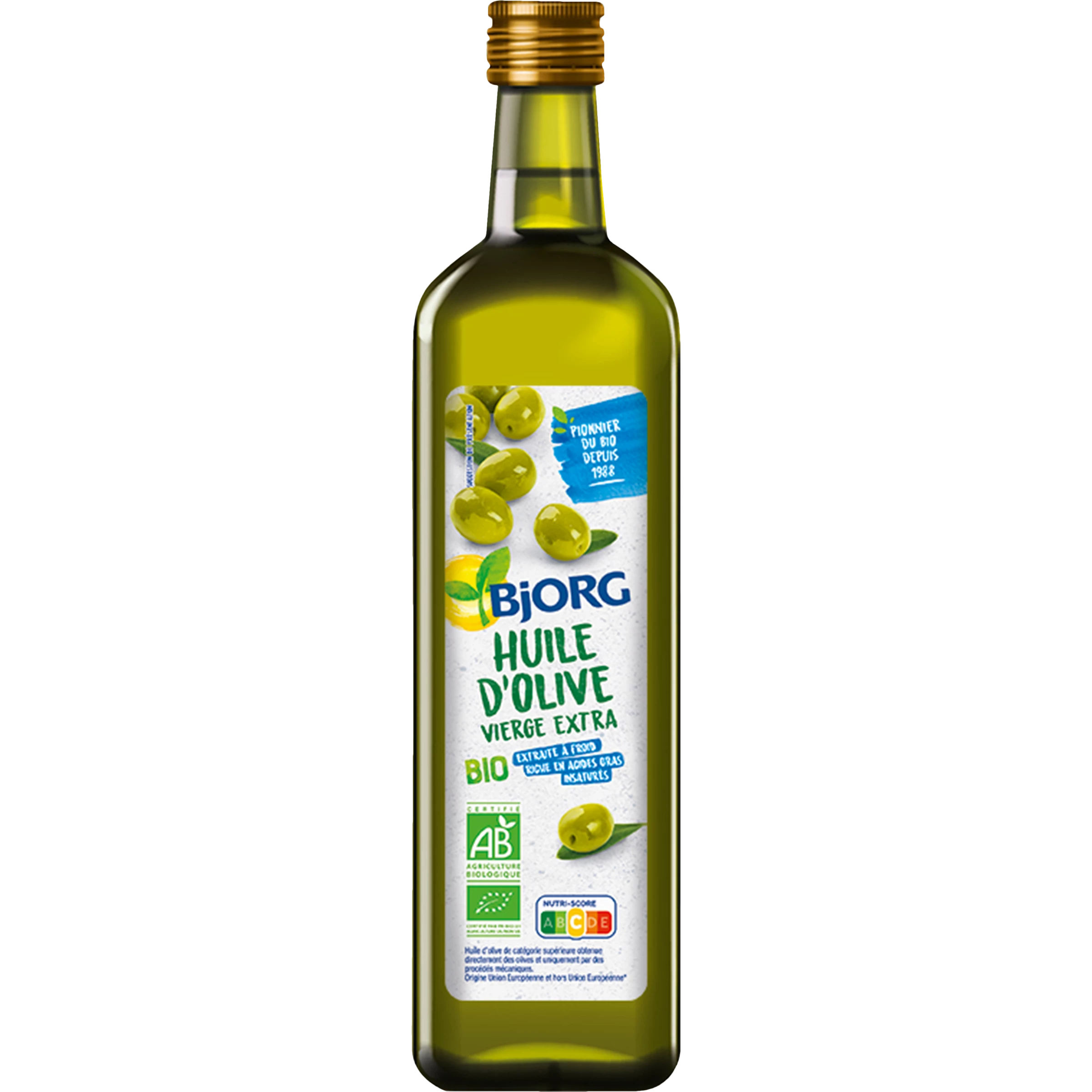 Huile d'olive vierge extra BIO 75cl - BJORG