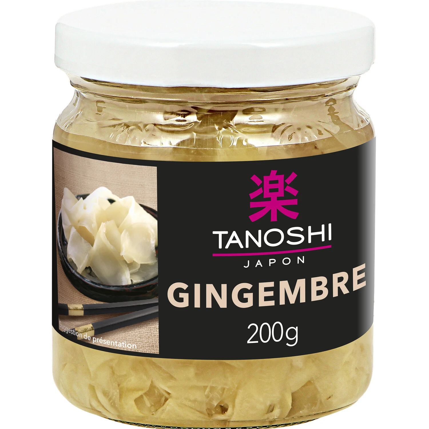 Ginger Thin Slices 200g -tanoshi