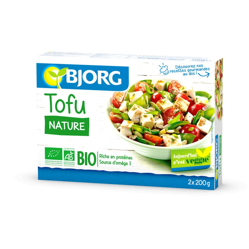 Tofu Natuur BIO 2x200g - BJORG