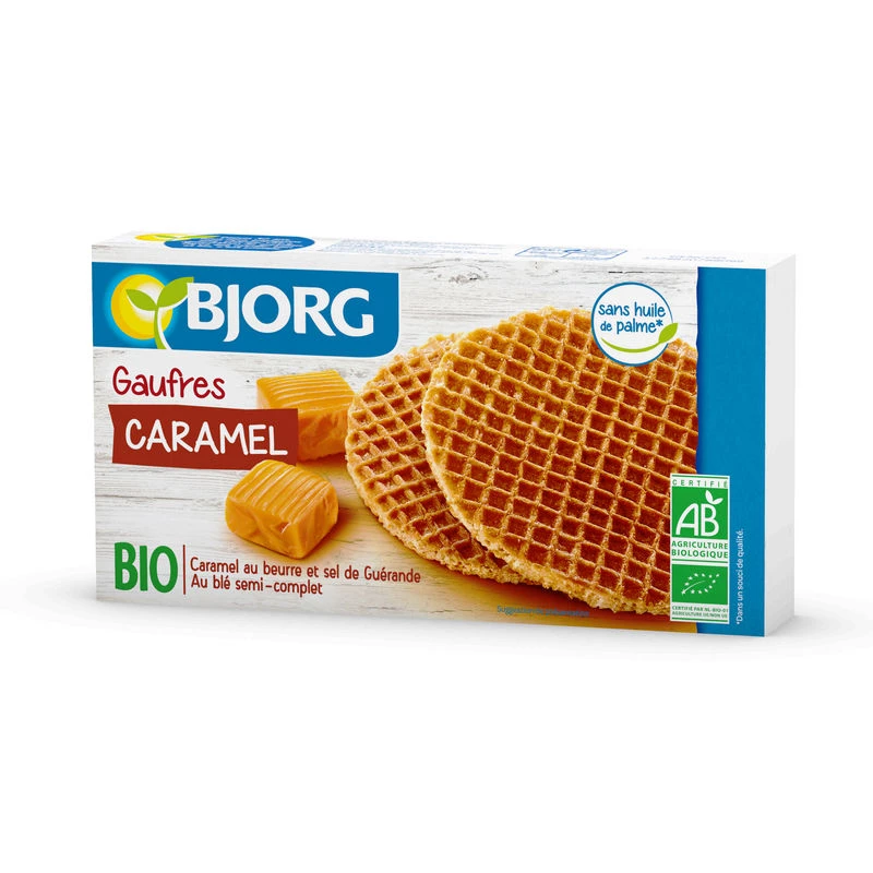 Bjorg Gaufres Caramel Bio175g - BJORG