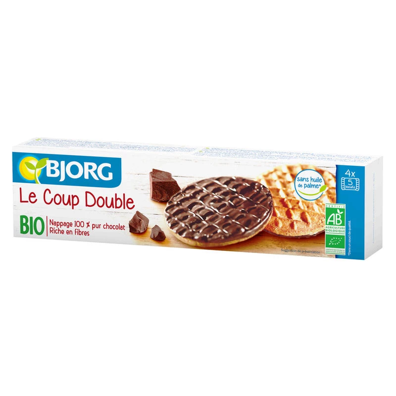 Bisc Coup Double Bjorg 200g Bi