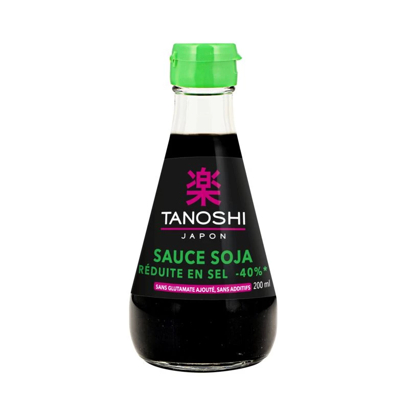 200ml Sauce Soja Sel Reduit T