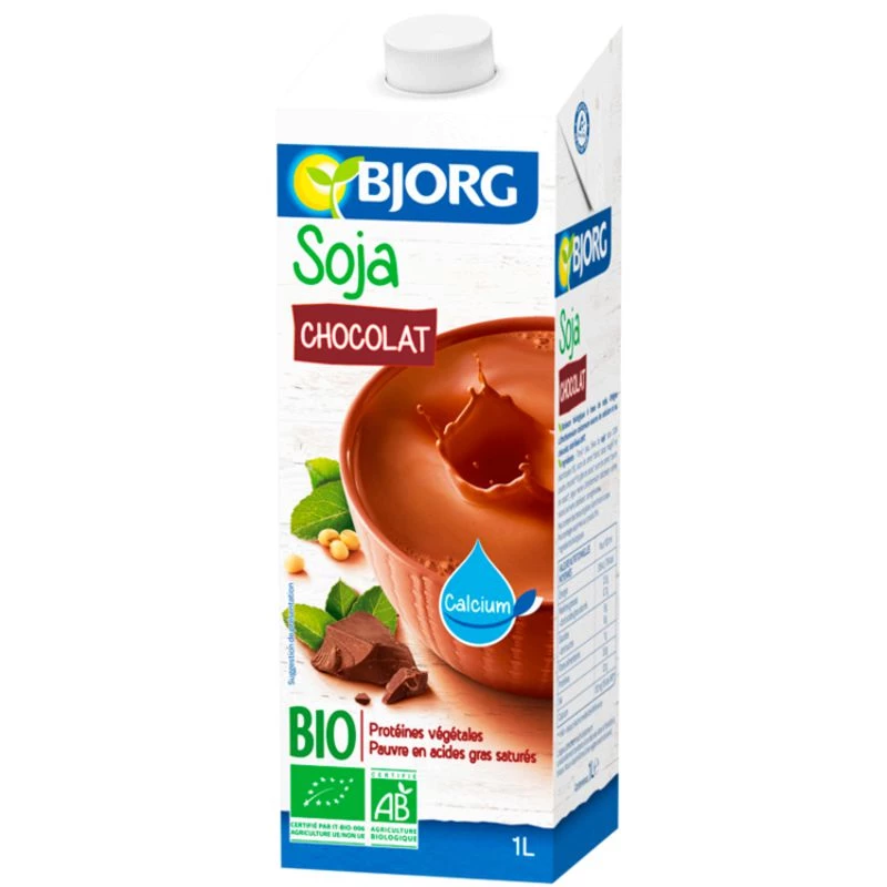 Soia al cioccolato biologico 1L - BJORG