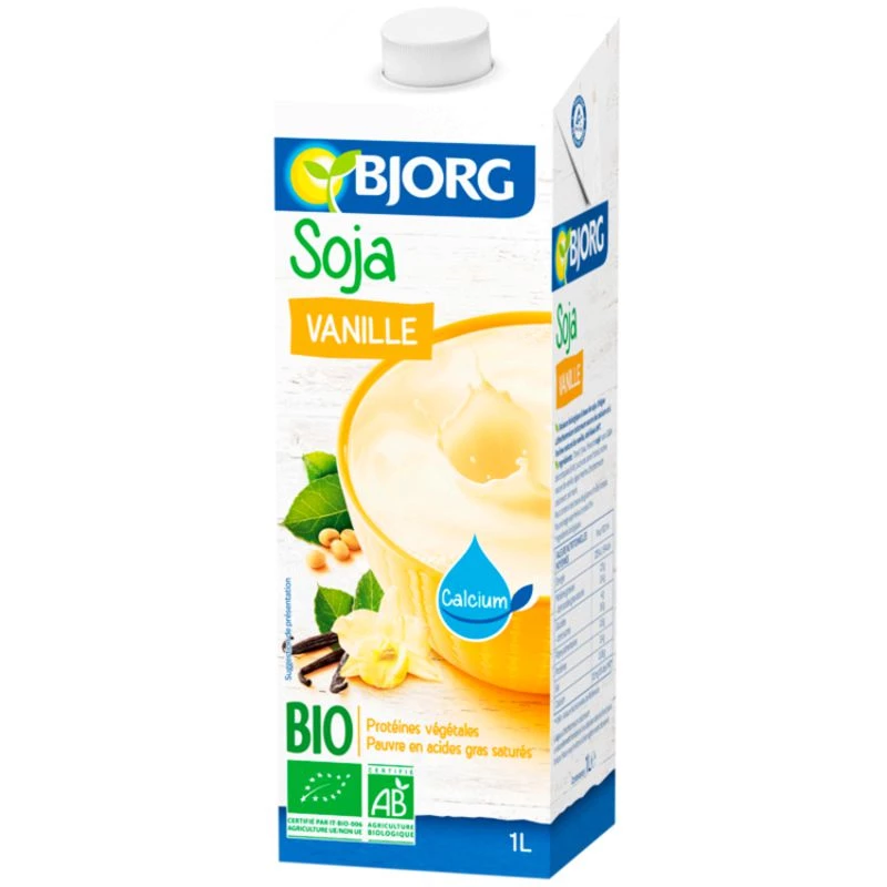 Soja Baunilha Bio 1L - BJORG