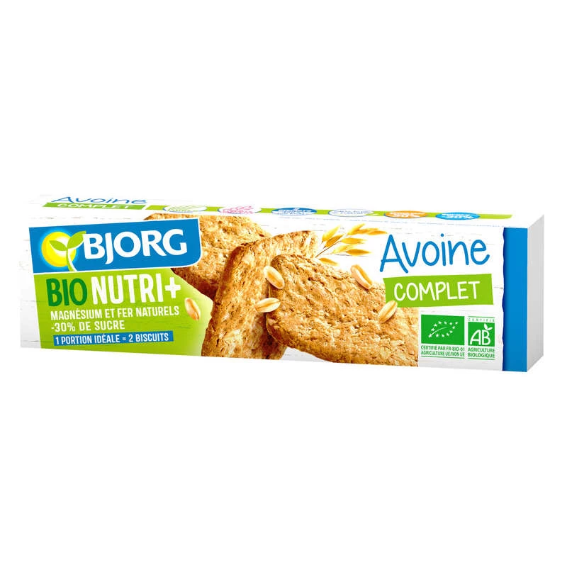 Galleta de avena ecológica 130g - BJORG