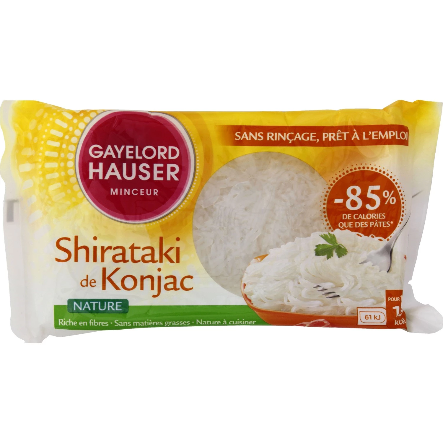 Shirataki de Konjac 250g - GAYELORD HAUSER