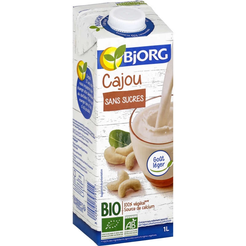 Bio-Cashew-Gemüsegetränk, 1l, BJORG