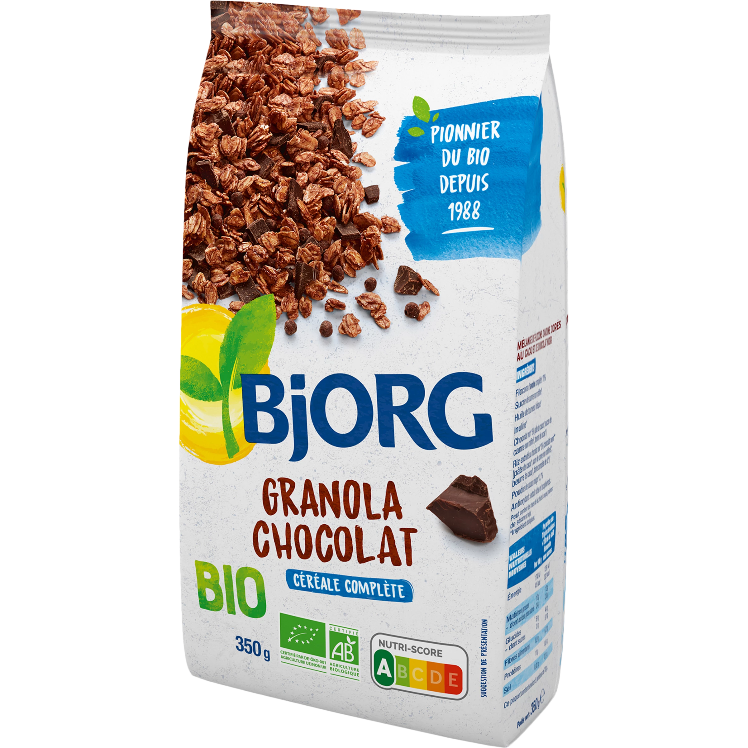 Bjorg Granola Schokolade 350g