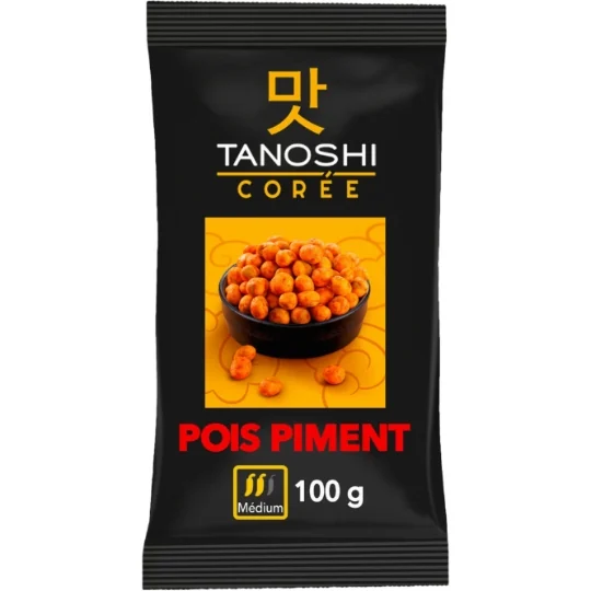 100g Tanoshi Chilli Peas - TANOSHI