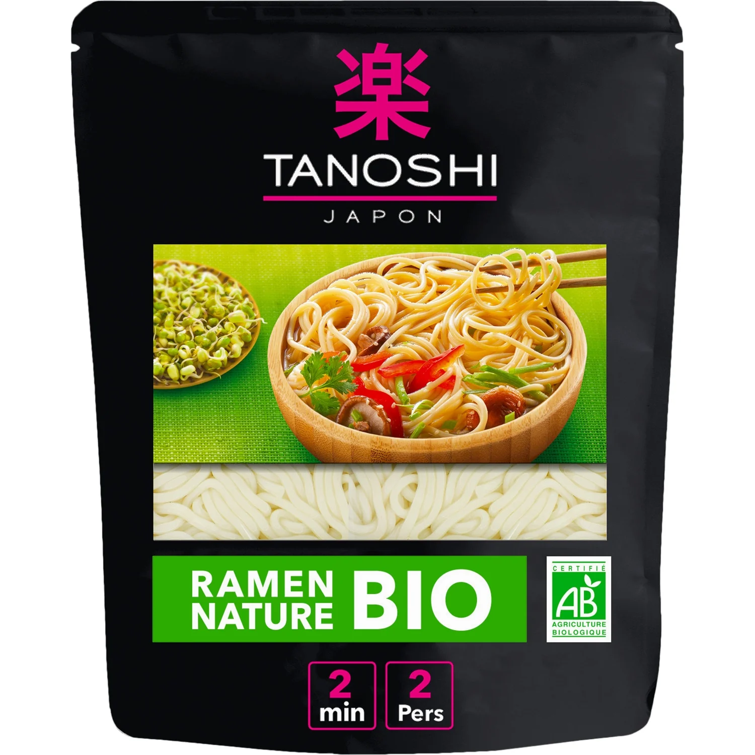 340g Ramen Nature Bio - TANOSHI