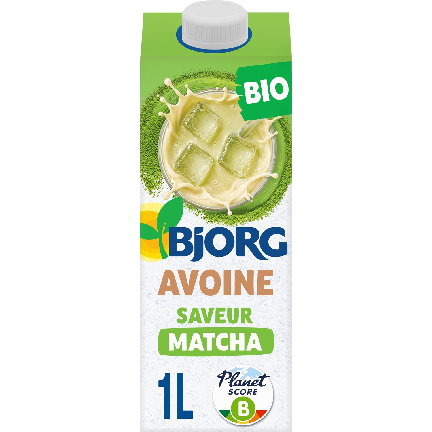 1l Boisson Avoine Matcha Bio