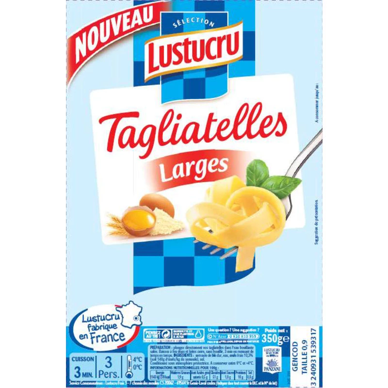 Tagliatelle Larges 350g