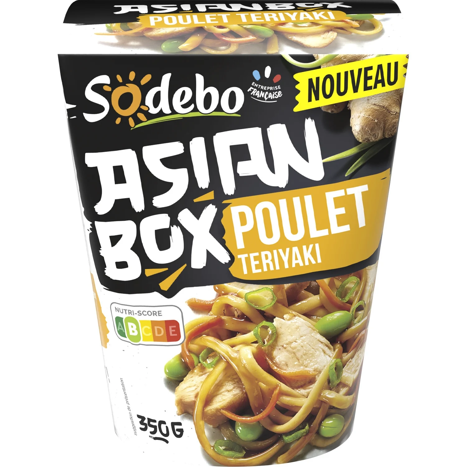 350g Asianbox Poulet Teriyaki - SODEBO