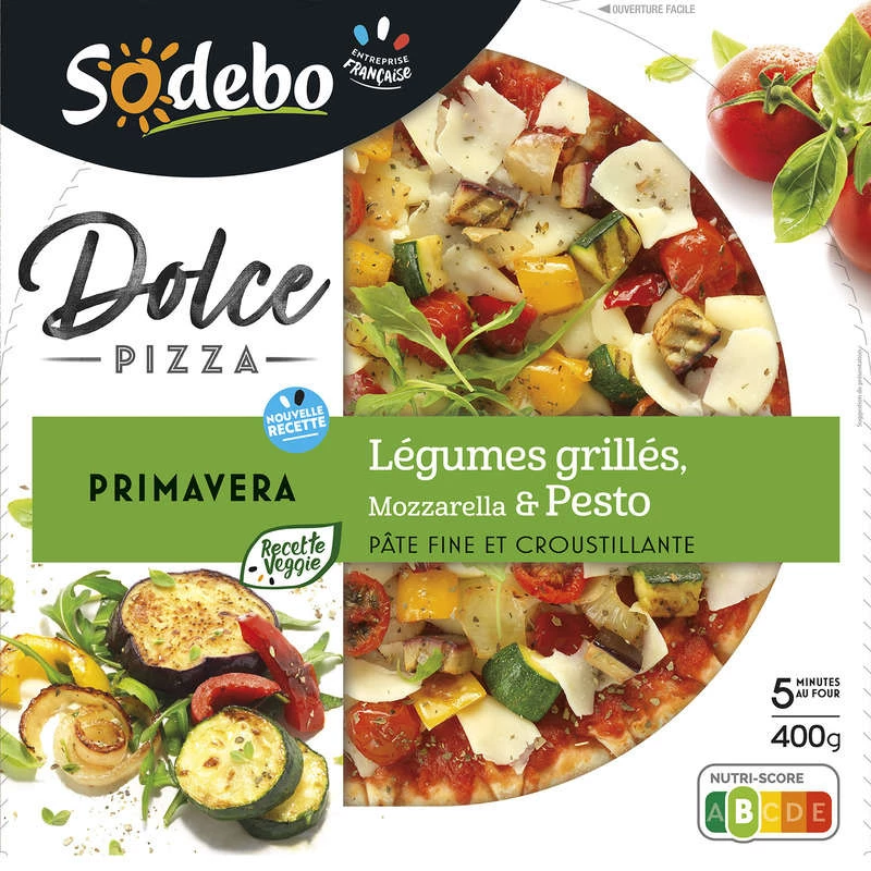 Pizza Dolce Primavera 400g