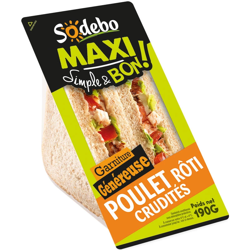 Sdw Maxi Pollo Arrosto Crudite 1