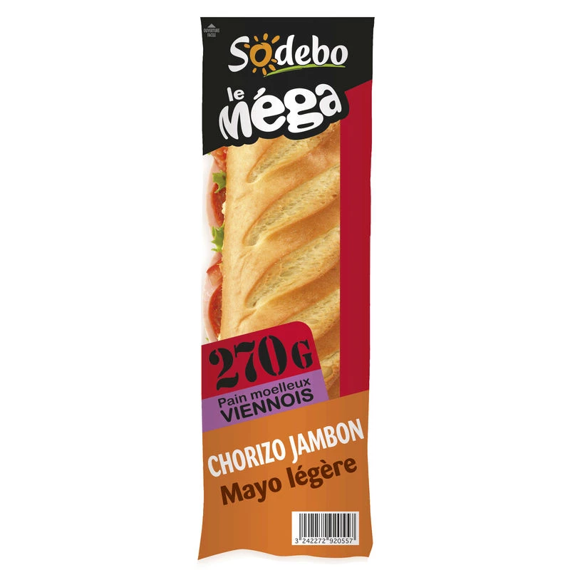 Sdw Mega Bag Jamb Chorizo ​​270g