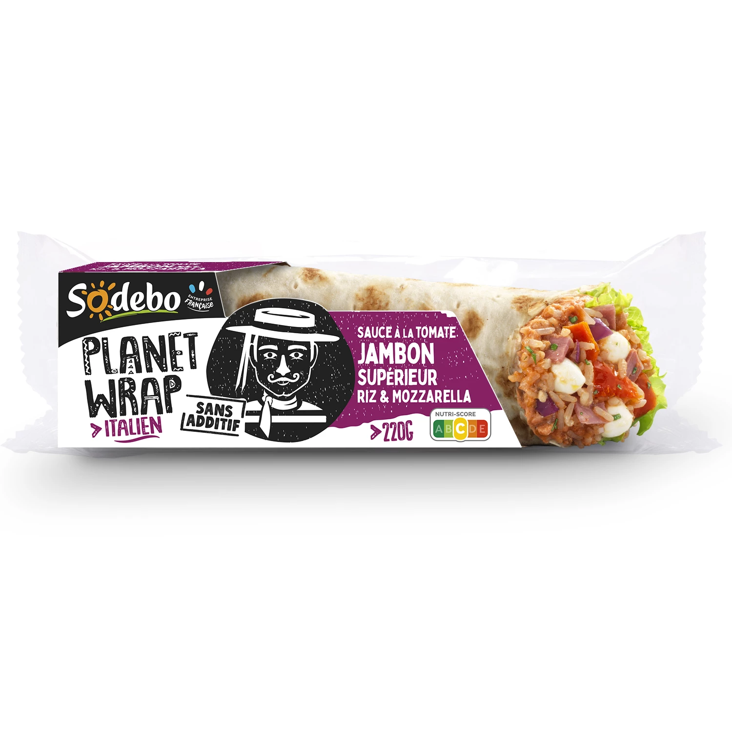 Planet Wrap Italien Ss Ad.220g