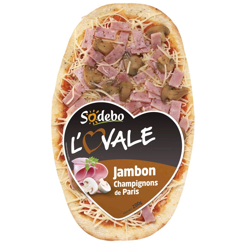 Pizza Pf Jbon Champig 200g