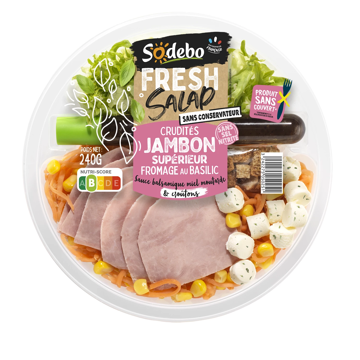 Fresh Salad Jambon 240g