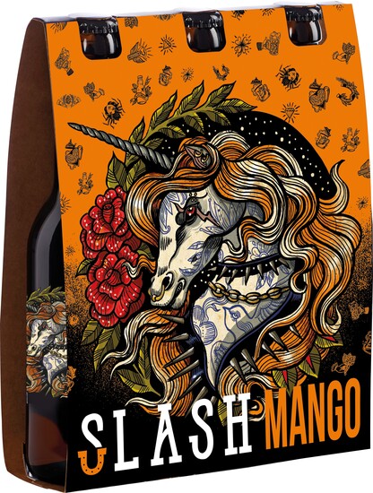 3x33cl Slash Mango 8o