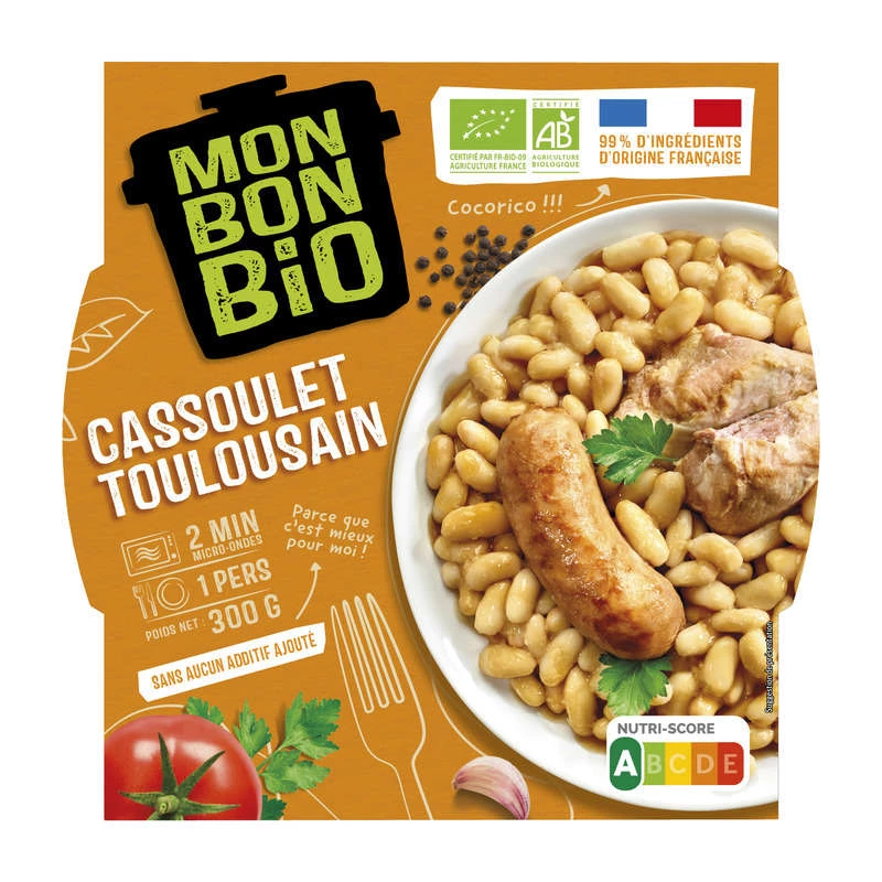 Organic Toulouse Cassoulet 300g