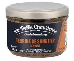 Terrine van gemarineerd wild zwijn 180g - LA BELLE CHAURIENNE