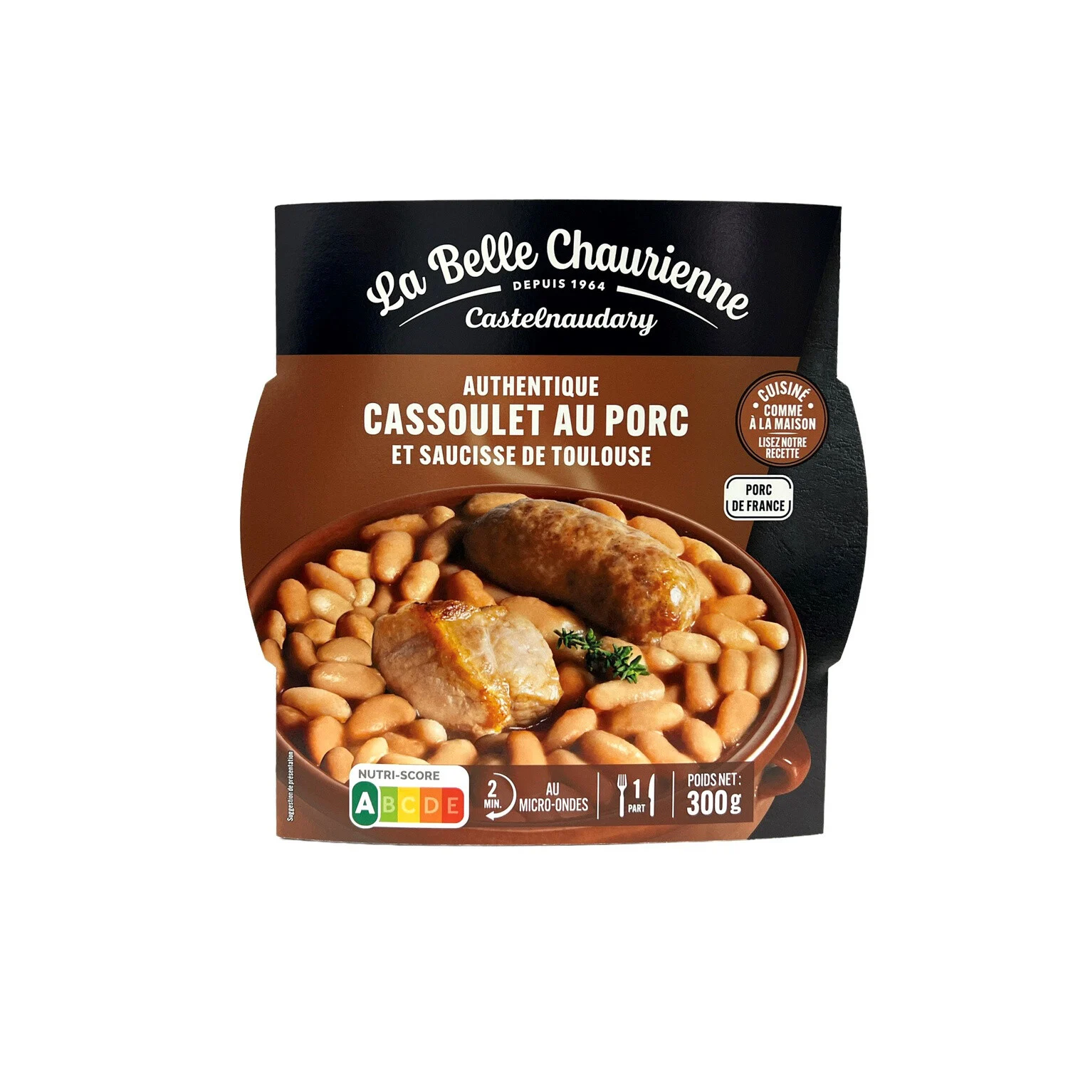 Cassoulet de Porco 300g - LA BELLE CHAURIENNE