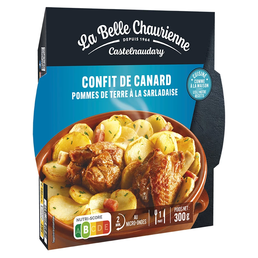 Duck Confit with Potato 300g - LA BELLE CHAURIENNE