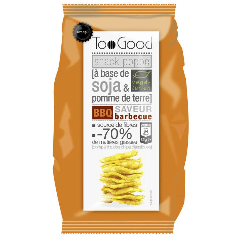 Snack Poppé Barbecue 85G - TOOGOOD