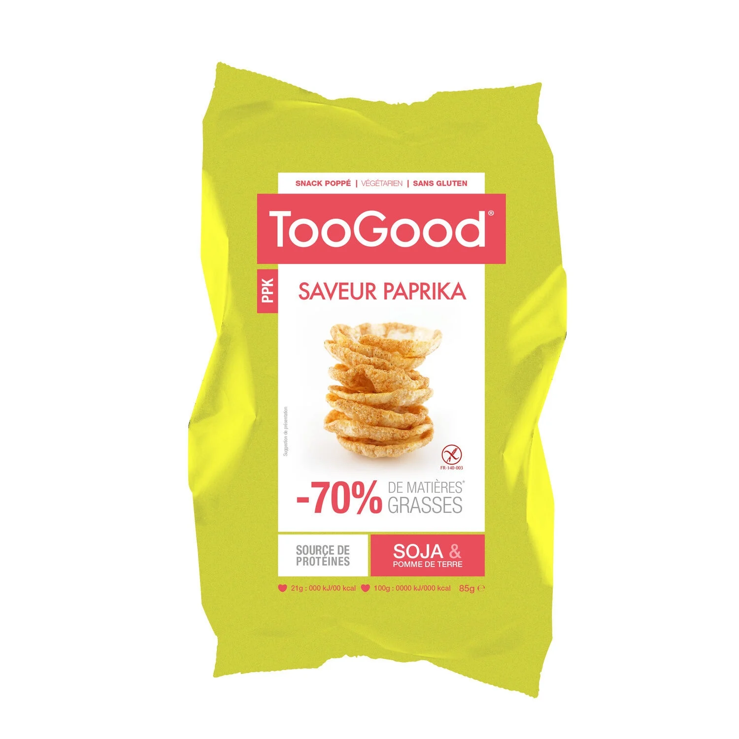 Paprika 85g salty cookie - Toogood