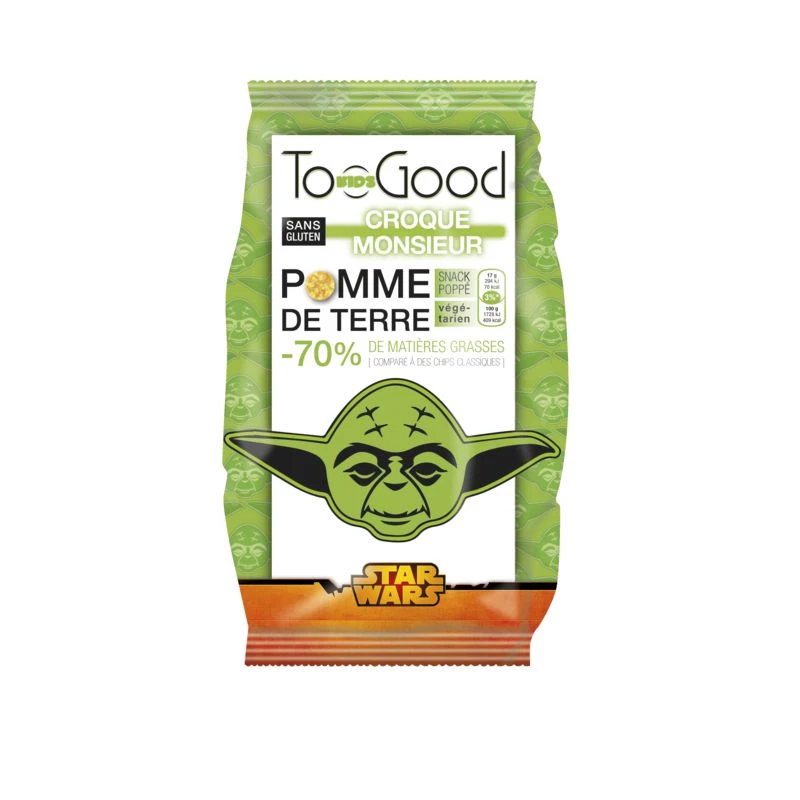 Biscuits pomme de terre saveur croque monsieur 85g - TOO GOOD