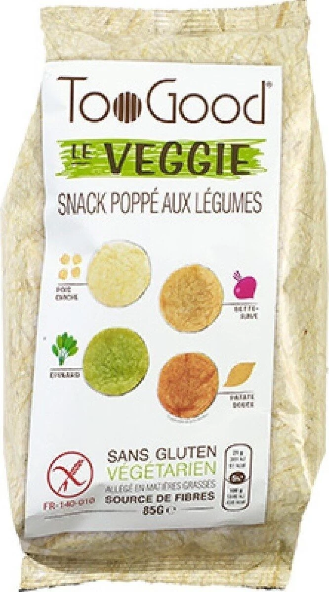 Biscuits apéritifs veggie sans gluten 85g -TOOGOOD