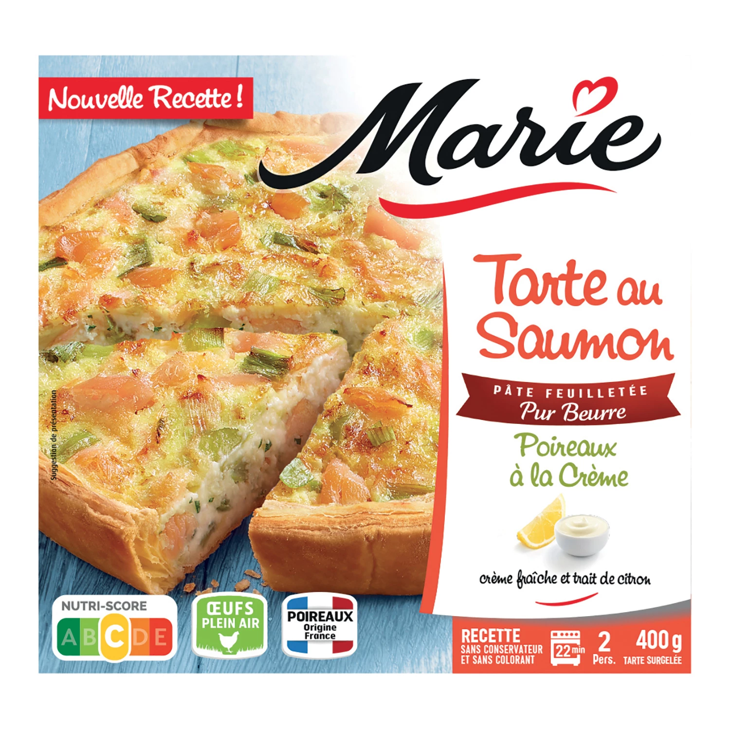 Salmon Pear Tart Pb Marie 400
