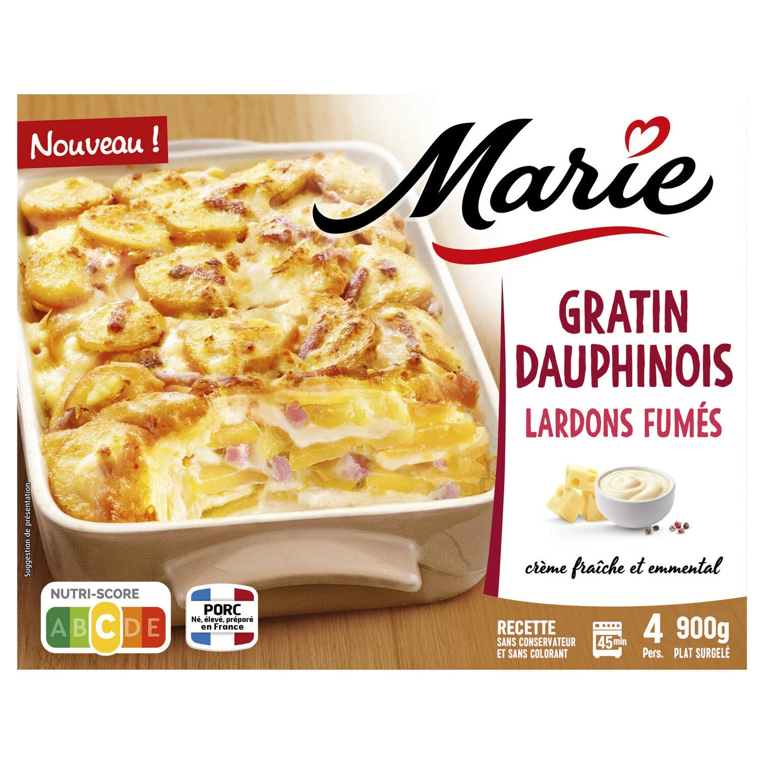 900g Gratin Dauphinois Marie