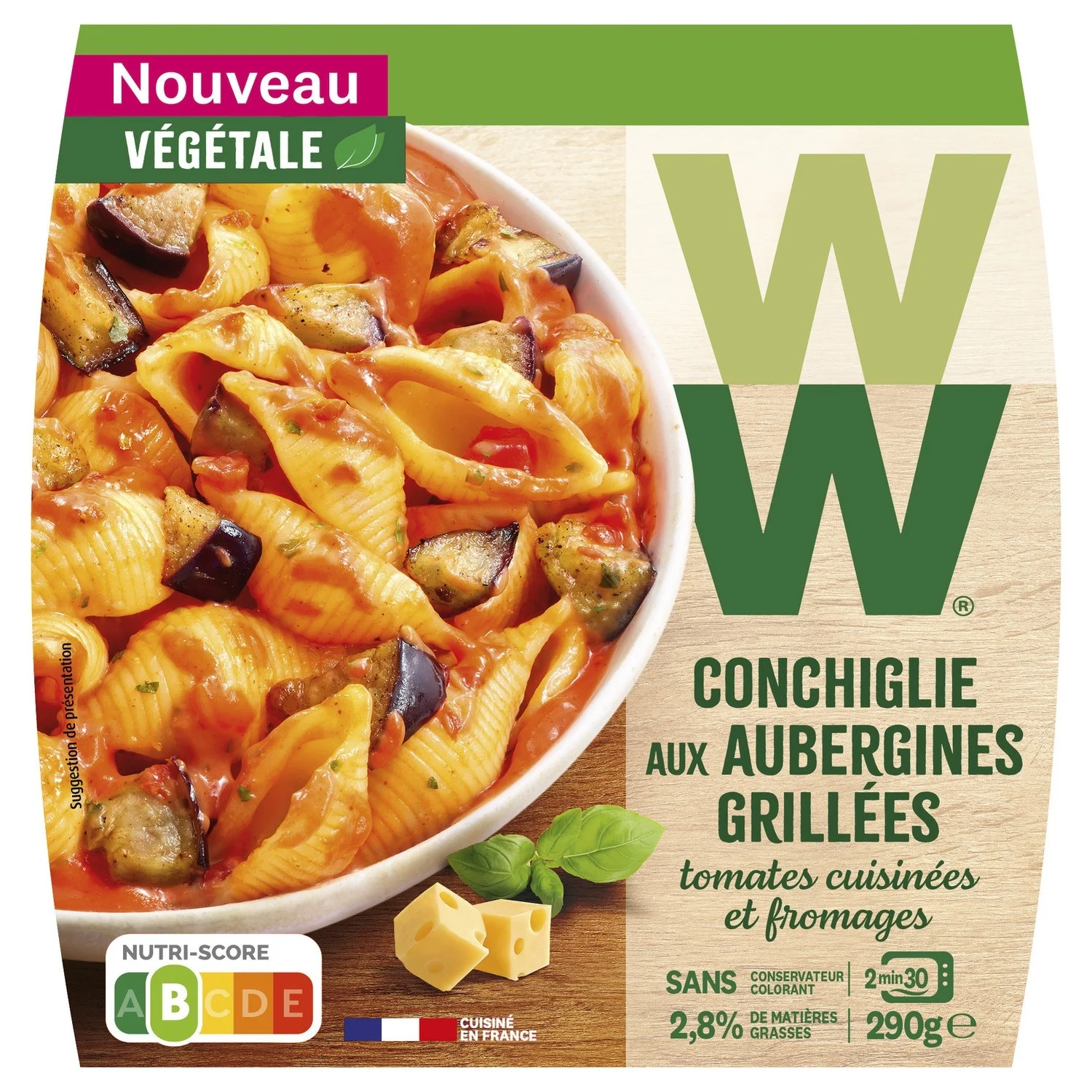 290g Eggplant Shells Ww - WW