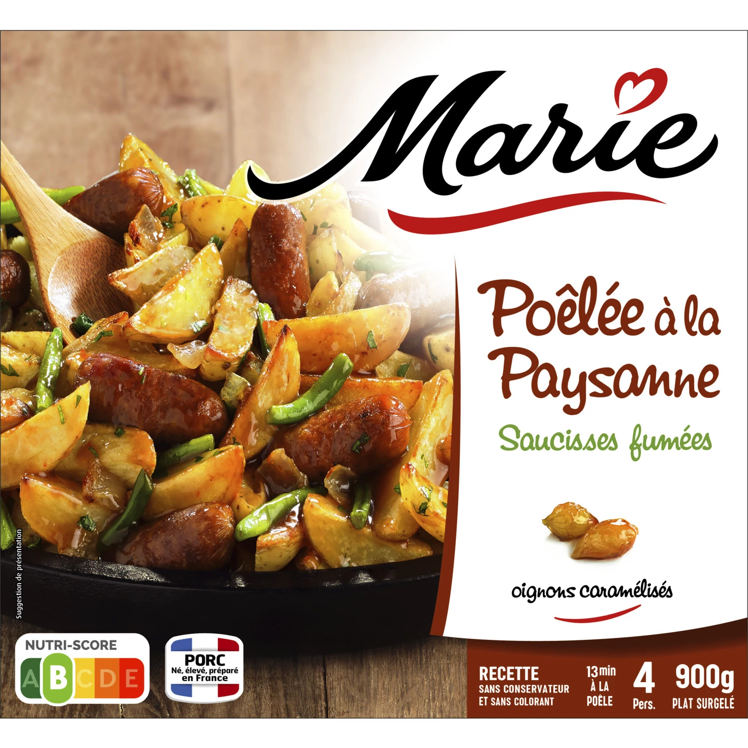 Poelee Paysanne Marie 900g