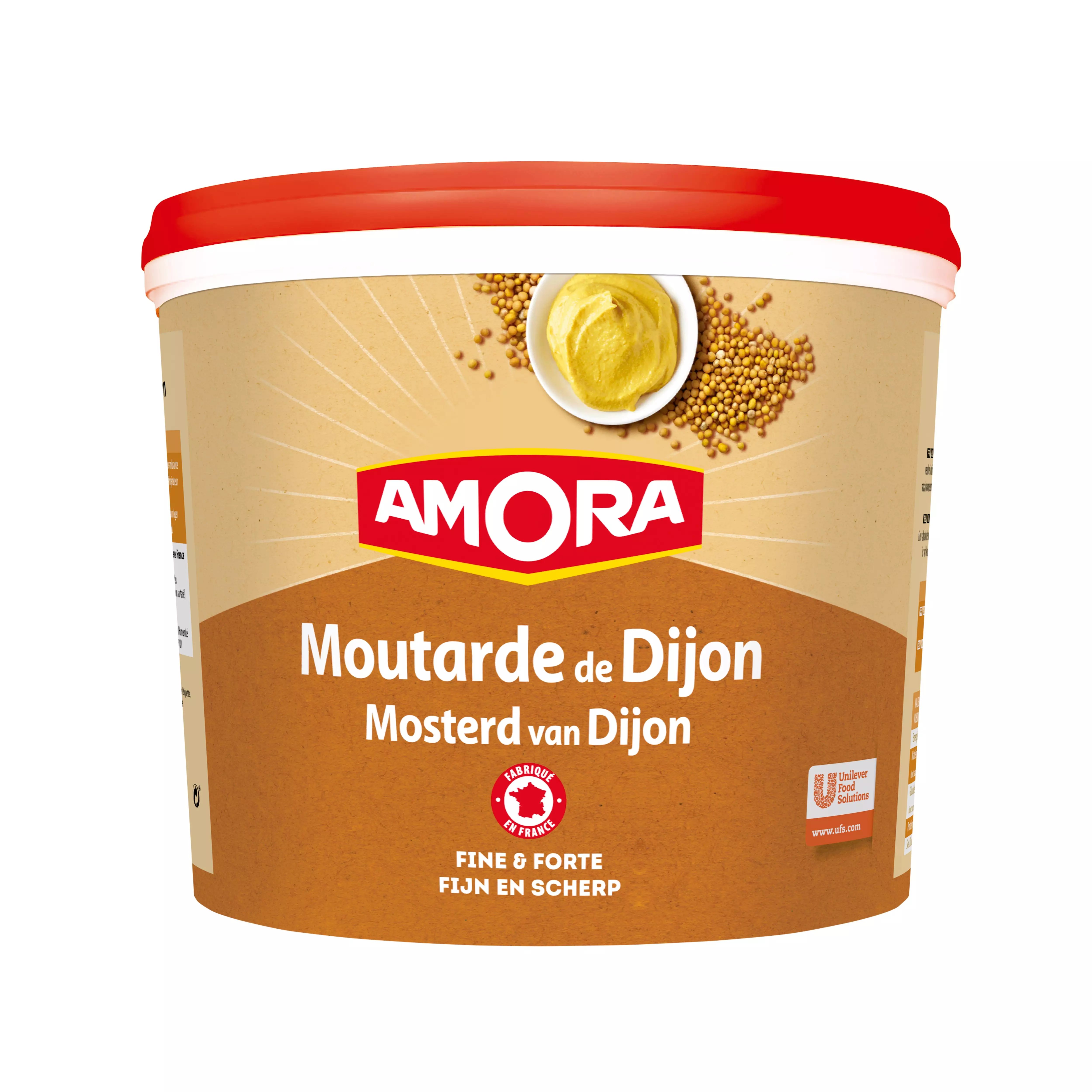 Amora Moutarde De Dijon Seau 5kg