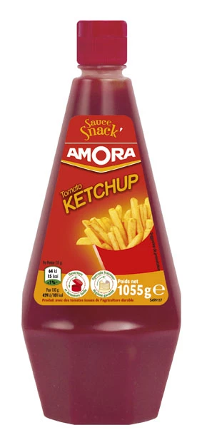 Amora Sauce Snack' Tomato Ketchup 1l